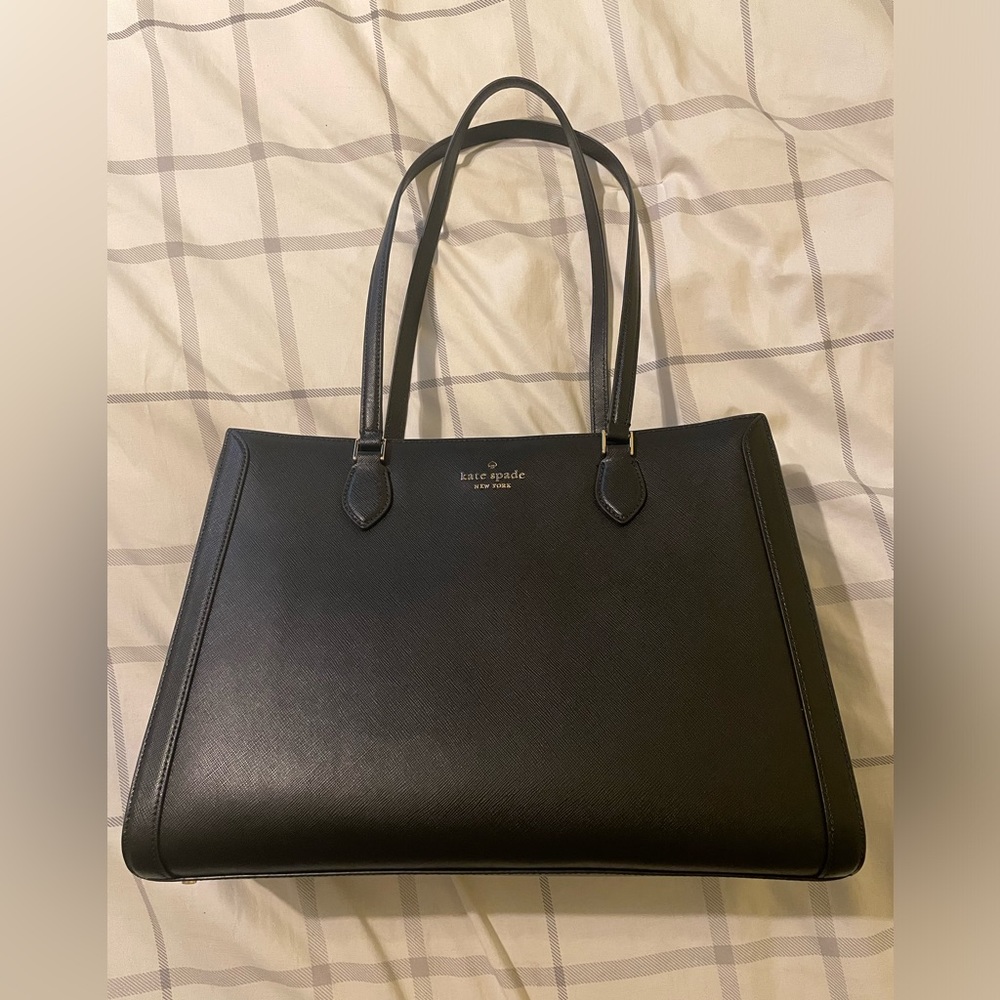 Kate Spade laptop tote, NWT , black